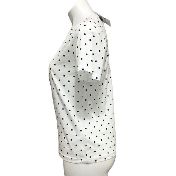 Disney X Kate Spade White Essential Cotton Minnie Mouse T-Shirt New Size Small - Picture 5 of 11